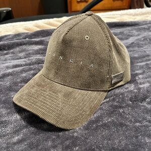2 YoungLa Brown & Cream Corduroy Hats